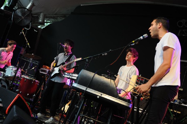 Holy Ghost! at Stubb's BarBQ, Austin, Texas 06/08/10 - photo by Jeff Barrin