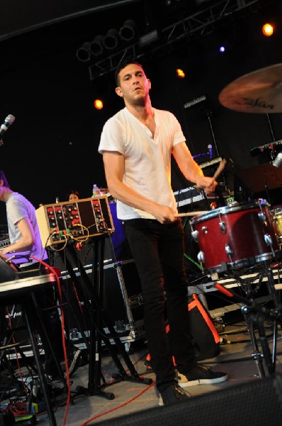 Holy Ghost! at Stubb's BarBQ, Austin, Texas 06/08/10 - photo by Jeff Barrin