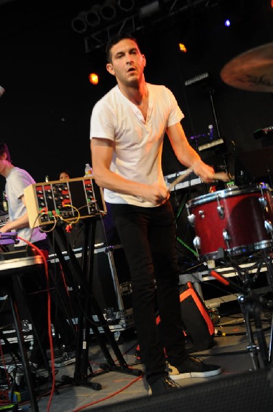 Holy Ghost! at Stubb's BarBQ, Austin, Texas 06/08/10 - photo by Jeff Barrin