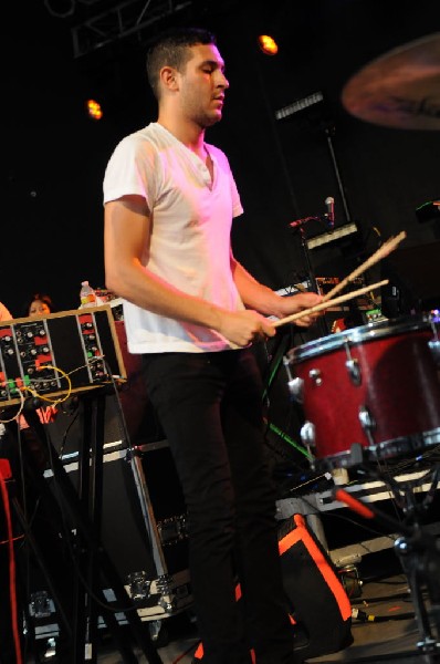 Holy Ghost! at Stubb's BarBQ, Austin, Texas 06/08/10 - photo by Jeff Barrin