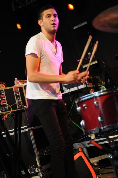 Holy Ghost! at Stubb's BarBQ, Austin, Texas 06/08/10 - photo by Jeff Barrin