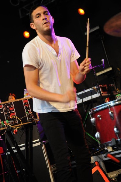 Holy Ghost! at Stubb's BarBQ, Austin, Texas 06/08/10 - photo by Jeff Barrin