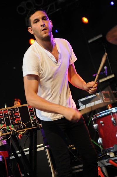 Holy Ghost! at Stubb's BarBQ, Austin, Texas 06/08/10 - photo by Jeff Barrin