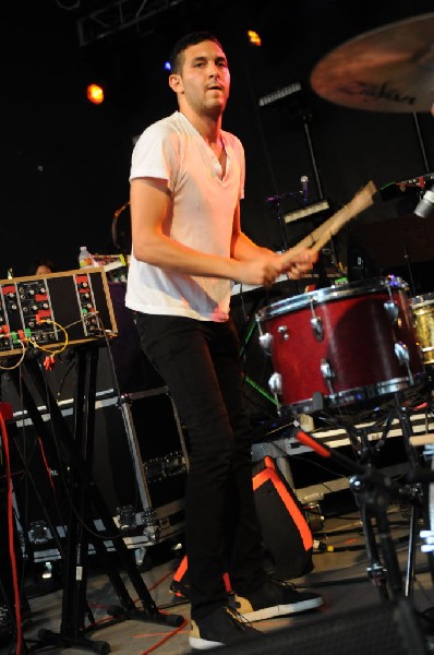 Holy Ghost! at Stubb's BarBQ, Austin, Texas 06/08/10 - photo by Jeff Barrin