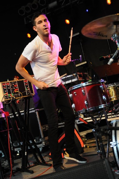 Holy Ghost! at Stubb's BarBQ, Austin, Texas 06/08/10 - photo by Jeff Barrin