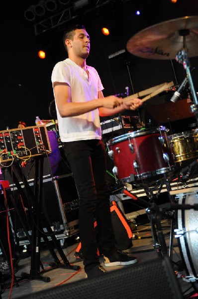 Holy Ghost! at Stubb's BarBQ, Austin, Texas 06/08/10 - photo by Jeff Barrin