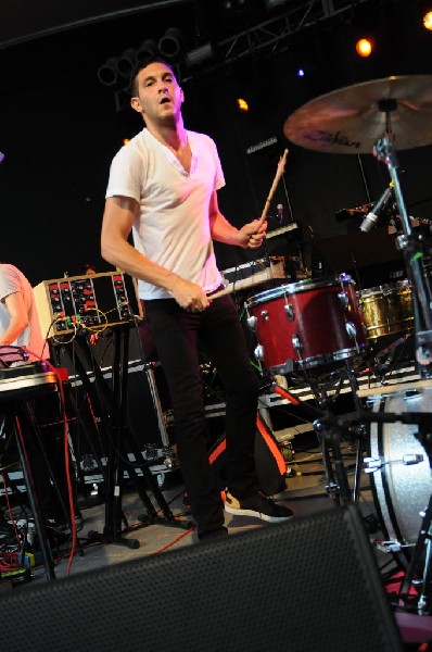 Holy Ghost! at Stubb's BarBQ, Austin, Texas 06/08/10 - photo by Jeff Barrin