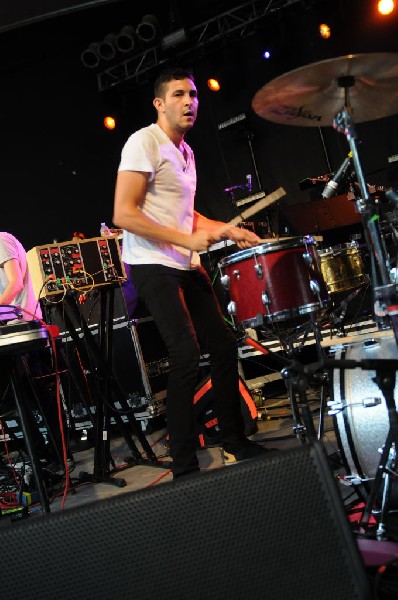 Holy Ghost! at Stubb's BarBQ, Austin, Texas 06/08/10 - photo by Jeff Barrin