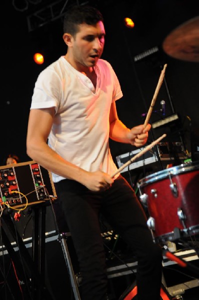 Holy Ghost! at Stubb's BarBQ, Austin, Texas 06/08/10 - photo by Jeff Barrin