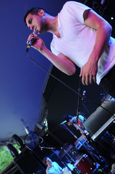 Holy Ghost! at Stubb's BarBQ, Austin, Texas 06/08/10 - photo by Jeff Barrin