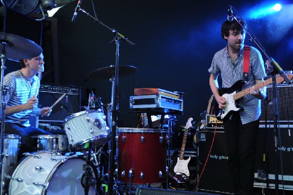 Holy Ghost! at Stubb's BarBQ, Austin, Texas 06/08/10 - photo by Jeff Barrin