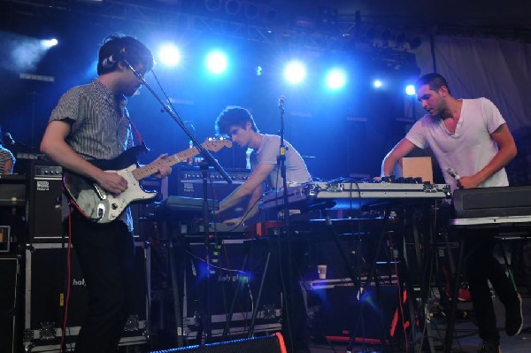 Holy Ghost! at Stubb's BarBQ, Austin, Texas 06/08/10 - photo by Jeff Barrin