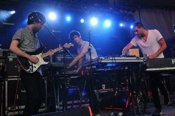 Holy Ghost! at Stubb's BarBQ, Austin, Texas 06/08/10 - photo by Jeff Barrin