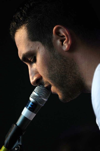 Holy Ghost! at Stubb's BarBQ, Austin, Texas 06/08/10 - photo by Jeff Barrin