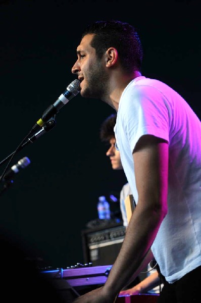 Holy Ghost! at Stubb's BarBQ, Austin, Texas 06/08/10 - photo by Jeff Barrin