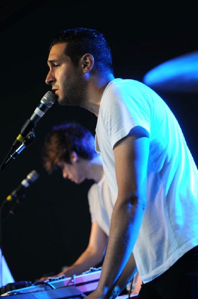 Holy Ghost! at Stubb's BarBQ, Austin, Texas 06/08/10 - photo by Jeff Barrin