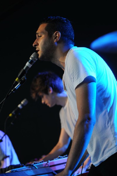 Holy Ghost! at Stubb's BarBQ, Austin, Texas 06/08/10 - photo by Jeff Barrin