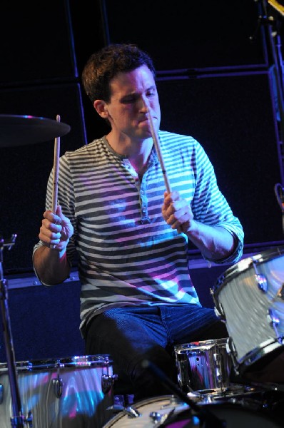 Holy Ghost! at Stubb's BarBQ, Austin, Texas 06/08/10 - photo by Jeff Barrin