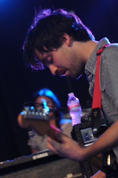 Holy Ghost! at Stubb's BarBQ, Austin, Texas 06/08/10 - photo by Jeff Barrin