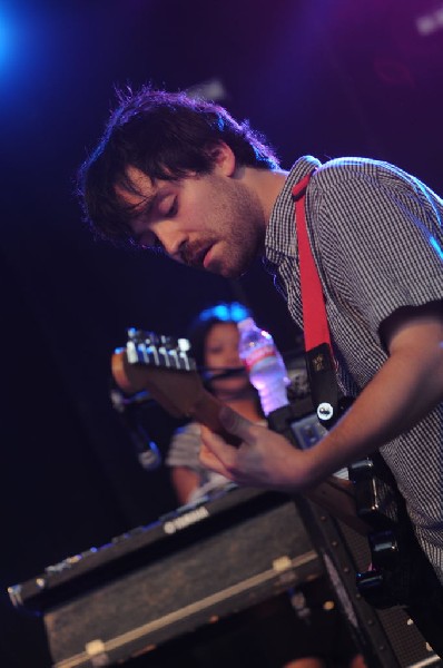 Holy Ghost! at Stubb's BarBQ, Austin, Texas 06/08/10 - photo by Jeff Barrin