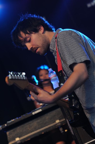 Holy Ghost! at Stubb's BarBQ, Austin, Texas 06/08/10 - photo by Jeff Barrin