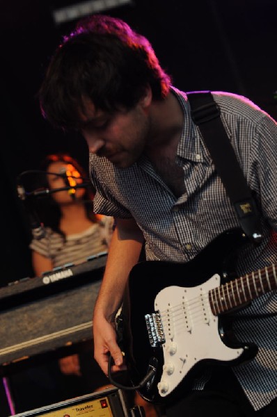 Holy Ghost! at Stubb's BarBQ, Austin, Texas 06/08/10 - photo by Jeff Barrin