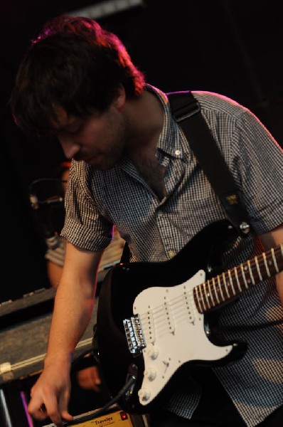 Holy Ghost! at Stubb's BarBQ, Austin, Texas 06/08/10 - photo by Jeff Barrin
