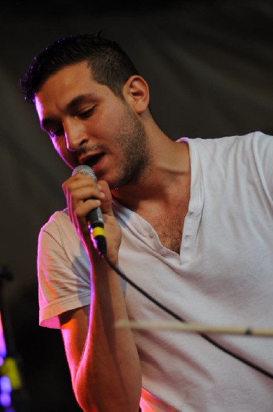 Holy Ghost! at Stubb's BarBQ, Austin, Texas 06/08/10 - photo by Jeff Barrin