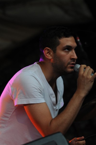 Holy Ghost! at Stubb's BarBQ, Austin, Texas 06/08/10 - photo by Jeff Barrin