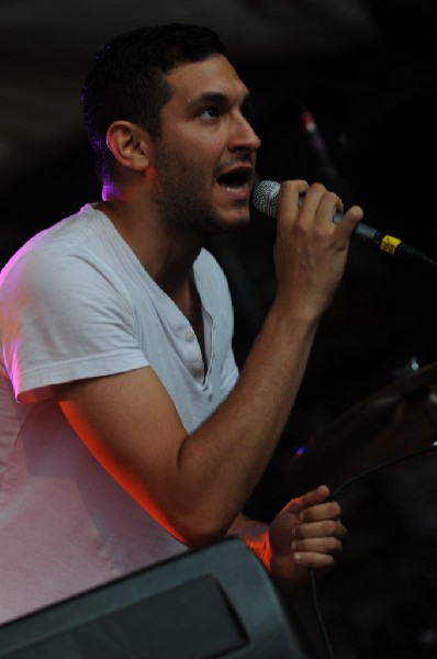 Holy Ghost! at Stubb's BarBQ, Austin, Texas 06/08/10 - photo by Jeff Barrin