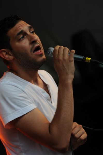 Holy Ghost! at Stubb's BarBQ, Austin, Texas 06/08/10 - photo by Jeff Barrin