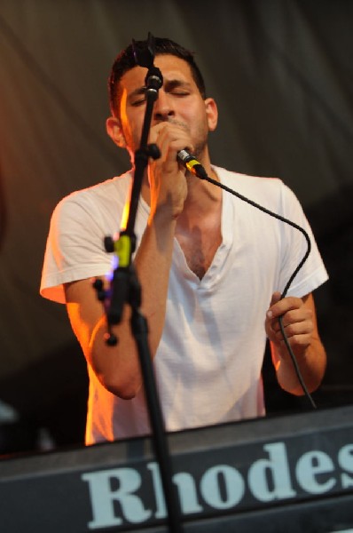 Holy Ghost! at Stubb's BarBQ, Austin, Texas 06/08/10 - photo by Jeff Barrin
