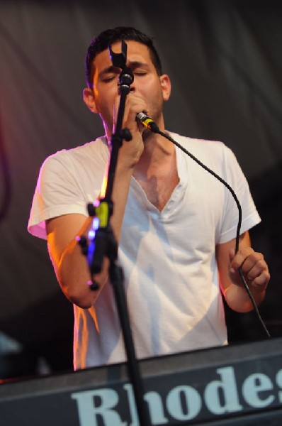 Holy Ghost! at Stubb's BarBQ, Austin, Texas 06/08/10 - photo by Jeff Barrin