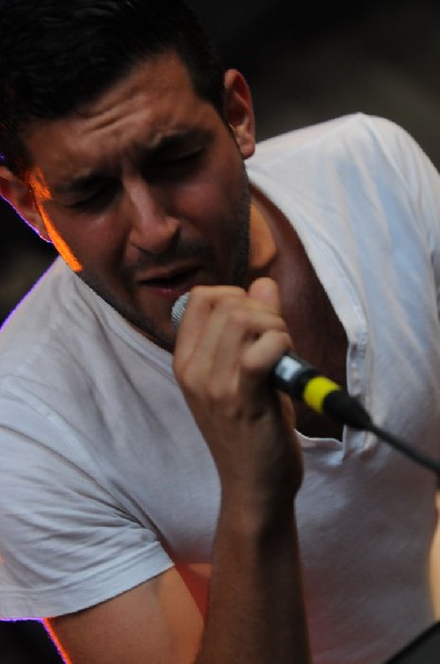 Holy Ghost! at Stubb's BarBQ, Austin, Texas 06/08/10 - photo by Jeff Barrin