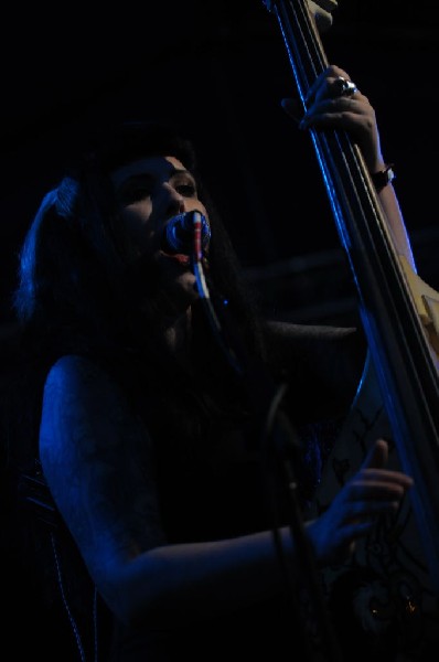 The Horrorpops at the Freak Show Festival, Austin, Texas 10/23/10 - photo b