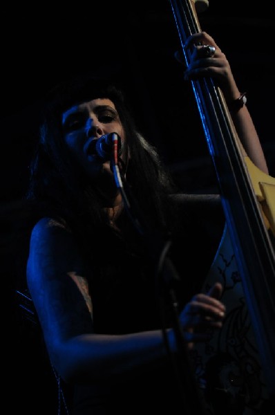 The Horrorpops at the Freak Show Festival, Austin, Texas 10/23/10 - photo b