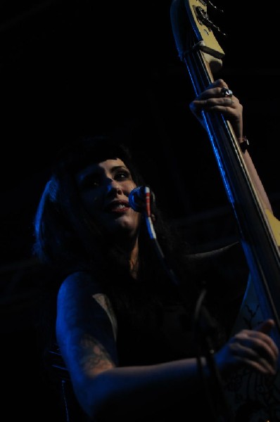 The Horrorpops at the Freak Show Festival, Austin, Texas 10/23/10 - photo b