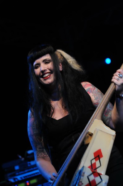 The Horrorpops at the Freak Show Festival, Austin, Texas 10/23/10 - photo b