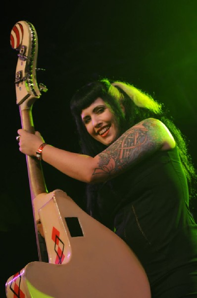 The Horrorpops at the Freak Show Festival, Austin, Texas 10/23/10 - photo b