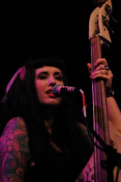 The Horrorpops at the Freak Show Festival, Austin, Texas 10/23/10 - photo b