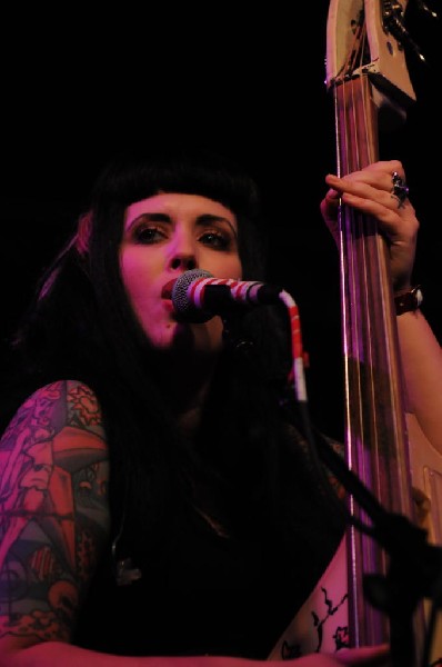 The Horrorpops at the Freak Show Festival, Austin, Texas 10/23/10 - photo b