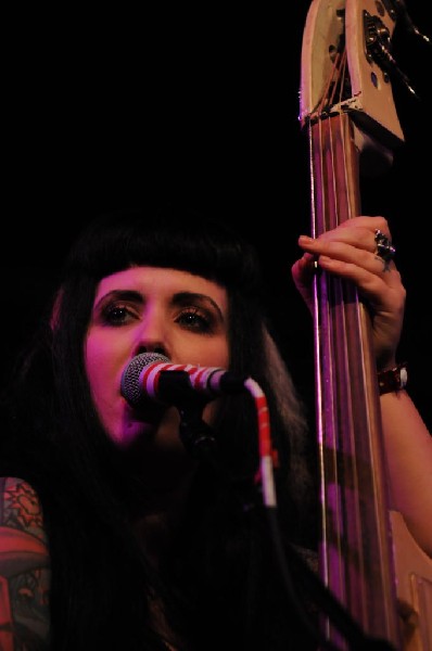 The Horrorpops at the Freak Show Festival, Austin, Texas 10/23/10 - photo b