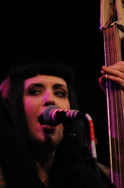 The Horrorpops at the Freak Show Festival, Austin, Texas 10/23/10 - photo b