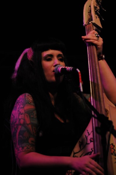 The Horrorpops at the Freak Show Festival, Austin, Texas 10/23/10 - photo b