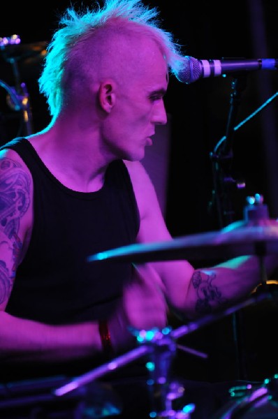 The Horrorpops at the Freak Show Festival, Austin, Texas 10/23/10 - photo b