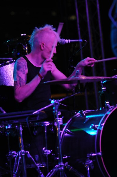 The Horrorpops at the Freak Show Festival, Austin, Texas 10/23/10 - photo b