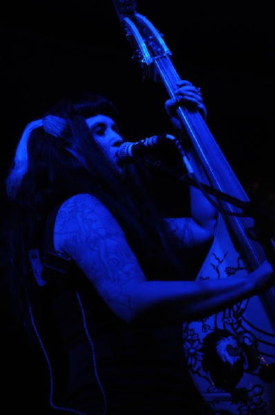 The Horrorpops at the Freak Show Festival, Austin, Texas 10/23/10 - photo b