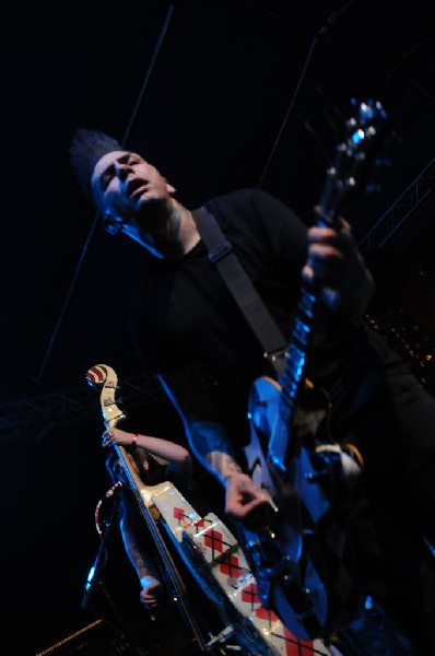 The Horrorpops at the Freak Show Festival, Austin, Texas 10/23/10 - photo b