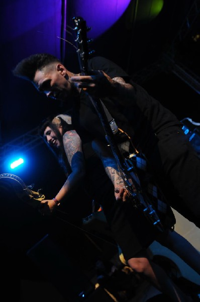 The Horrorpops at the Freak Show Festival, Austin, Texas 10/23/10 - photo b