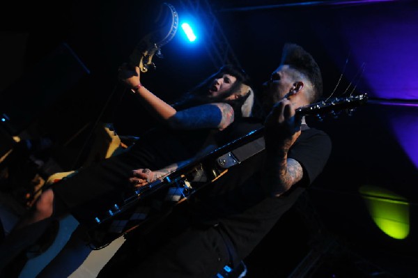 The Horrorpops at the Freak Show Festival, Austin, Texas 10/23/10 - photo b